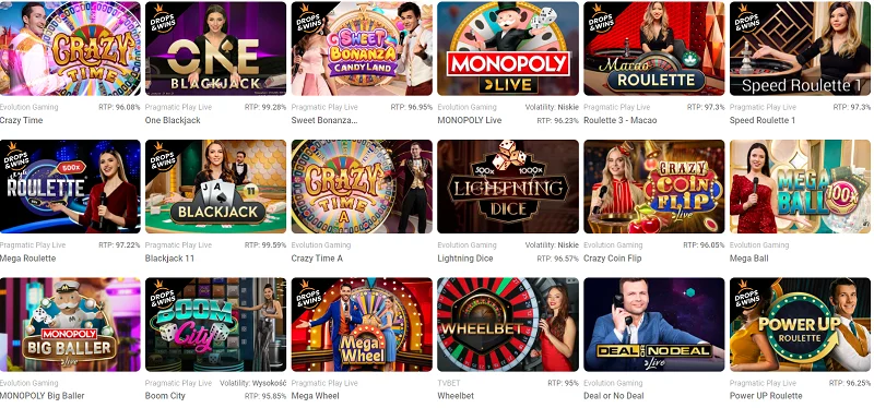 spin bounty kasyno na żywo