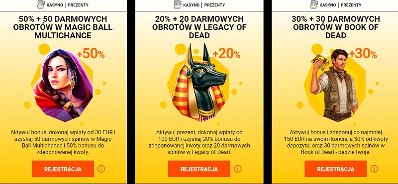 spinamba 50 free spins